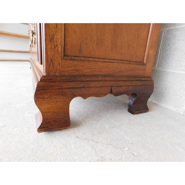 Brown Thomasville Fisher Park Pecan Wood Dresser 75"w For Sale - Image 8 of 15