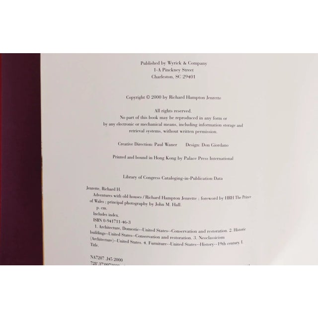 Adventures With Old Houses by Richard Hampton Jenrette For Sale - Image 4 of 7