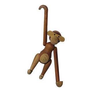 Large Mid 20th Century Kay Bojesen Monkey For Sale