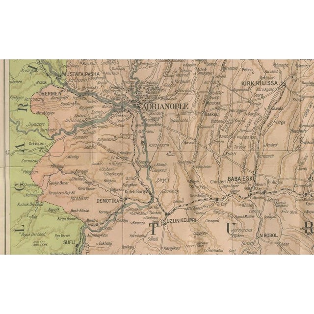 Daily Telegraph War Map, 1877 For Sale - Image 4 of 12
