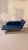 The iconic "BEO" chaise longue by Toshiyuki Kita for Interprofil, upholstered in high-quality blue leather. Thanks to its...