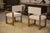 Wood Brutalist Armchairs in Oak and Ecru Boucle Fabric, 1950s, Set of 2 For Sale - Image 7 of 14