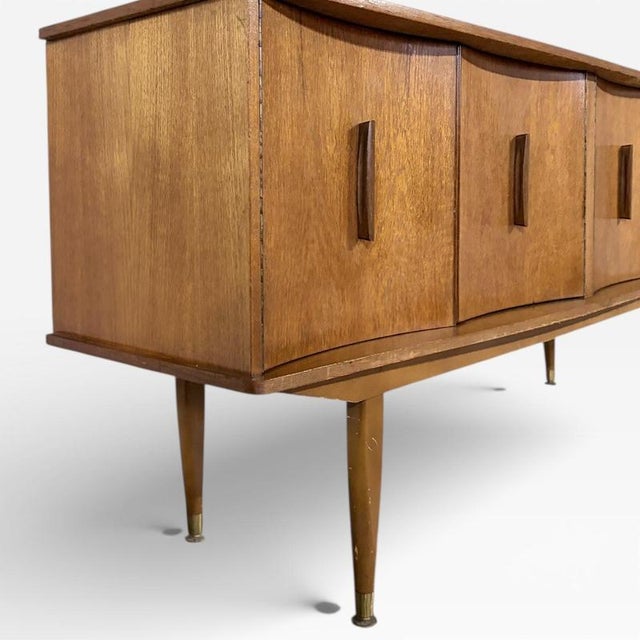 Wood Mid-Century Teak Compact Sideboard from Argosy, 1960s For Sale - Image 7 of 9