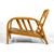 Mid 20th Century Ficks Reed Three Strand Rattan "Angles" Lounge Chair For Sale - Image 5 of 9