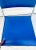 Vintage Bright Blue and Steel Modern Side Chair For Sale - Image 10 of 13