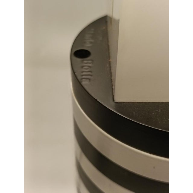 Metal Shogun Table Lamp by Mario Botta for Artemide, Italy, 1980s For Sale - Image 7 of 12