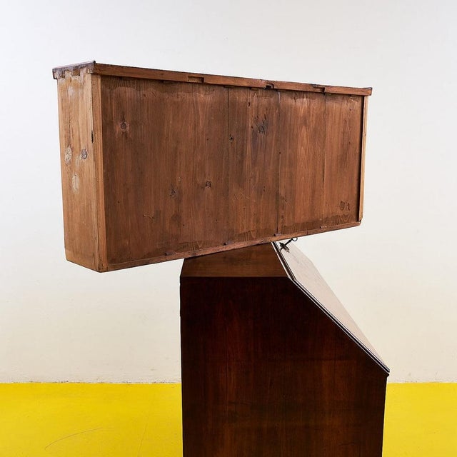 Antique Folding Chest of Drawers with Inlaid Decorations For Sale - Image 13 of 18