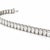 This stunning bracelet contains 39 emerald cut diamonds weighing 19.67 carats total, each with a GIA certificate. Crafted...