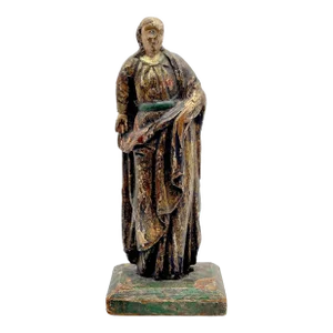 18th Century Italian Baroque Santos Figure