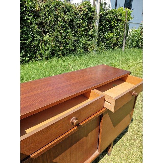 Vintage Scandinavian Teak Sideboard, 1960s For Sale - Image 11 of 18
