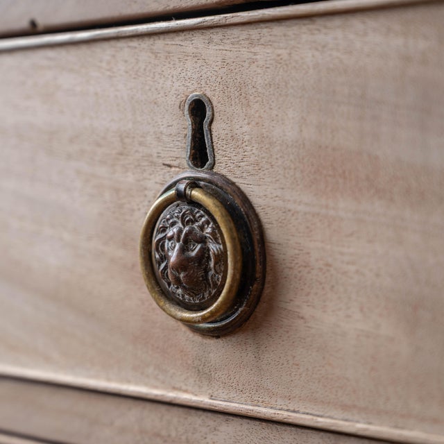 Traditional George III Mahogany Chest of Drawers, c.1810 For Sale - Image 3 of 18