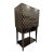 Century Furniture Prink Illuminated Art Deco Revival Bar Cabinet For Sale
