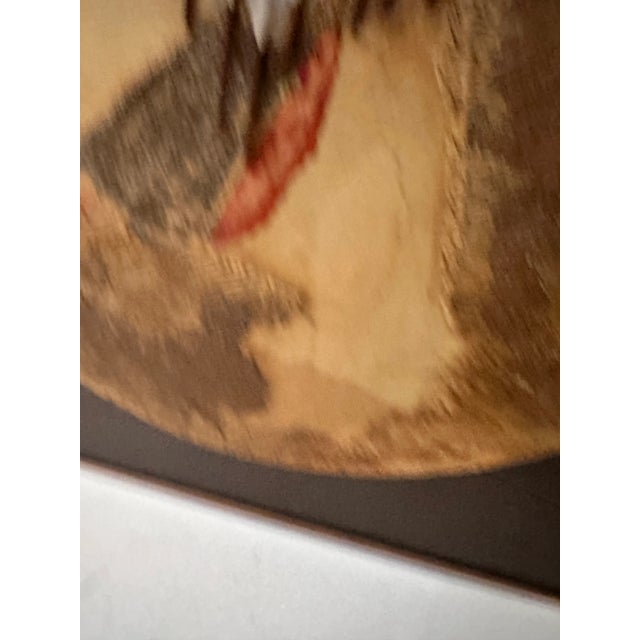 Mid-Century Modern Mid Century Mixed Media Painting For Sale - Image 3 of 8