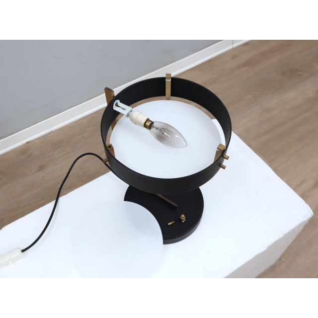 Mid-Century Modern Table Lamp by Tito Agnoli for O-Luce, 1950s For Sale - Image 6 of 13