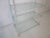 Russell Woodard Russell Woodard Iron and Glass Etagere or Bookcase For Sale - Image 4 of 7