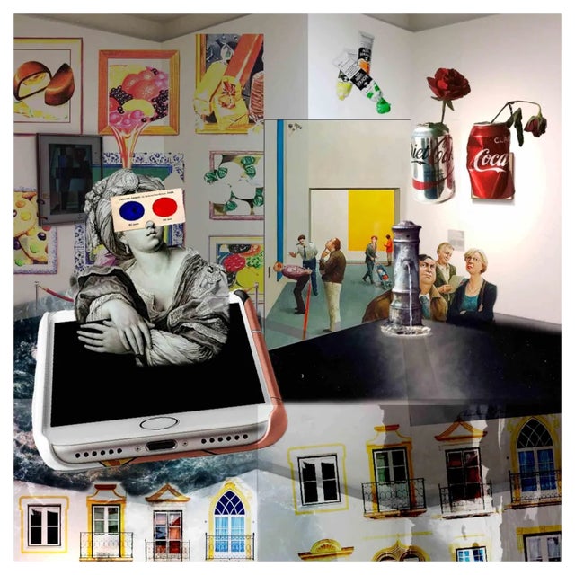 Chiara Santoro, Won, Digital Collage, 2018 For Sale