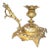 Antique Late 19th Century Brass Chamber Candlestick For Sale