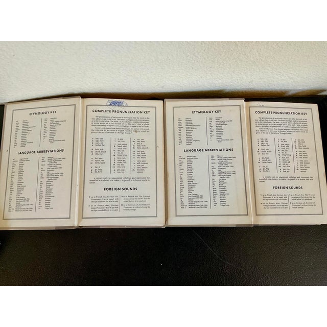 Mid 20th Century Thorndike Barnhart Comprehensive Desk Dictionary - A Set of 2 For Sale - Image 5 of 5