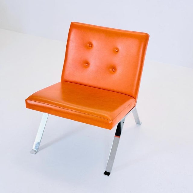 Mid-Century Modern Lounge Chair in Leather by Hans Eichenberger for Girsberger, 1960s For Sale - Image 9 of 18