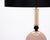 Mid-Century Modern Elegant Pink Venetian Glass Modernist Lamps, Murano, Italy For Sale - Image 3 of 9
