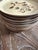 Red Wing Pottery Vintage Red Wing Turtle Dove 7.5 Inch Plates Brown Mustard Yellow Folk Art Stoneware - Set of 10 For Sale - Image 4 of 10