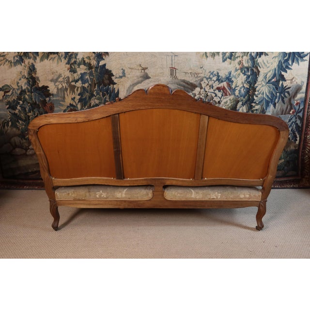 Napoleon III Living Room Set, Set of 10 For Sale - Image 3 of 16