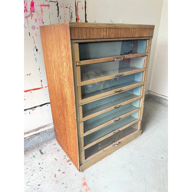 Vintage Rustic Wooden Tool Cabinet with 7 Drawers. Perfect cabinet to stow your tools and/or your art and craft supplies....