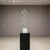Add sculptural modern style to your home bar with this geometric chrome wine rack featuring a substantial solid marble...