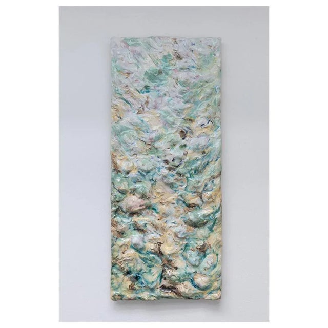 Revelate wall sculpture by Natasja Alers, 2021 Dimensions: 40 x 95 cm Material: ceramics, glazes Visual artist Natasja...
