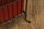 Vintage Wrought Iron Umbrella Stand with Red Liner For Sale In Philadelphia - Image 6 of 18