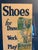 Art Deco Grand-Scale 30x17 1920s Art Deco "Shoes for Dress, Work, Play" Framed Retail Sign For Sale - Image 3 of 8
