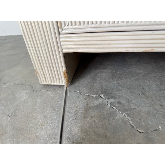 1970s Vintage Gabriella Crespi Style Pencil Reed Nightstands – Pair For Sale - Image 17 of 17