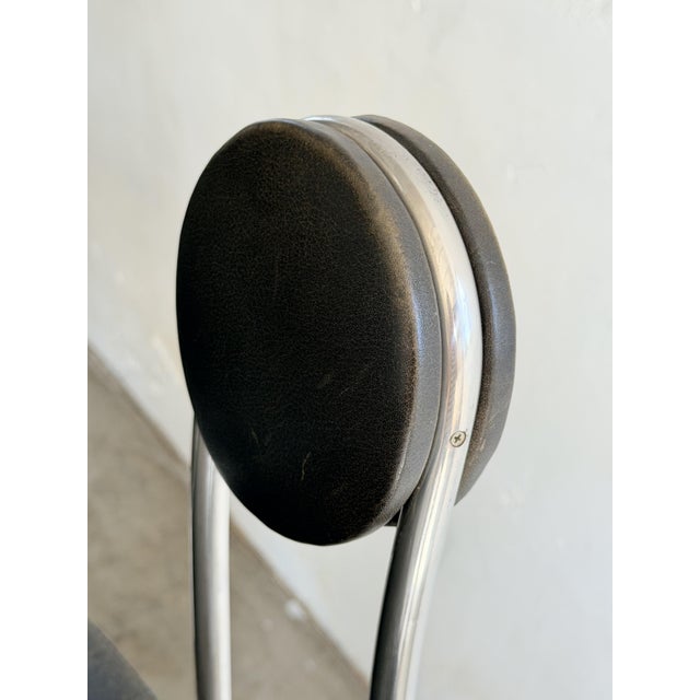 Animal Skin Birillo Bar Stools by Joe Colombo for Zanotta, Italy, 1971, Set of 3 For Sale - Image 7 of 11
