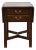 Jamestown Sterling Solid Mahogany Traditional Style 18" Pembroke Drop Leaf Accent End Table For Sale