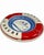 Red Vintage Ss France Le Havre Ocean Liner Nautical Ashtray For Sale - Image 8 of 11