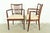 Paul McCobb Style Mid-Century Modern Sculpted Walnut Spindle Back Dining Chairs, Set of Four For Sale - Image 10 of 12