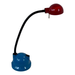 Postmodern Desk Lamp with Adjustable Gooseneck For Sale