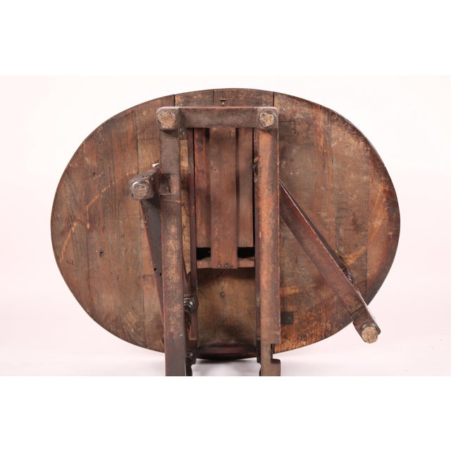 Antique William and Mary Style Gateleg Table For Sale - Image 10 of 10