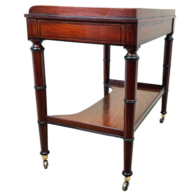 Georgian Mahogany Dressing Table, 1800s For Sale - Image 11 of 12