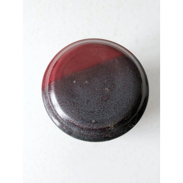 Vintage Studio Pottery Jar For Sale - Image 9 of 12