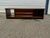 Mid-Century Modern Walnut Low Coffee Table/Media Console With Sliding Doors For Sale - Image 4 of 12