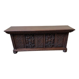 Antique Neo-Renaissance Chest, 1880 For Sale