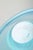 Organically Shaped Bowl in Turquoise-Blue Art Glass, 1970s For Sale - Image 4 of 5