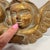 Vintage Gold Cherub Angel Wall Plaque Double Winged Putti Relief Sculpture 10in For Sale - Image 12 of 13