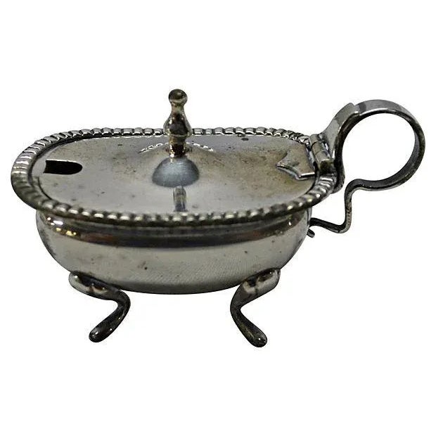 1930s Vintages Open Salt Dip Cellars - Set of 3 For Sale - Image 5 of 9