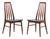 Danish Eva Chairs in Teak by Niels Koefoed, Set of 2 For Sale