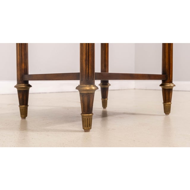 Theodore Alexander Eglomise Hollywood Regency Nightstand For Sale - Image 12 of 18