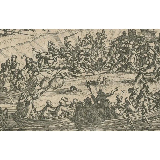 Paper Battle of Kauwenstein Dijk, 1585, Paper For Sale - Image 7 of 8