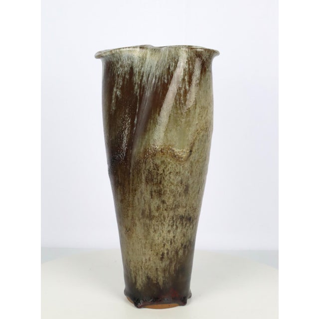 1940s Vintage Ceramic Vase, 1940 For Sale - Image 5 of 11