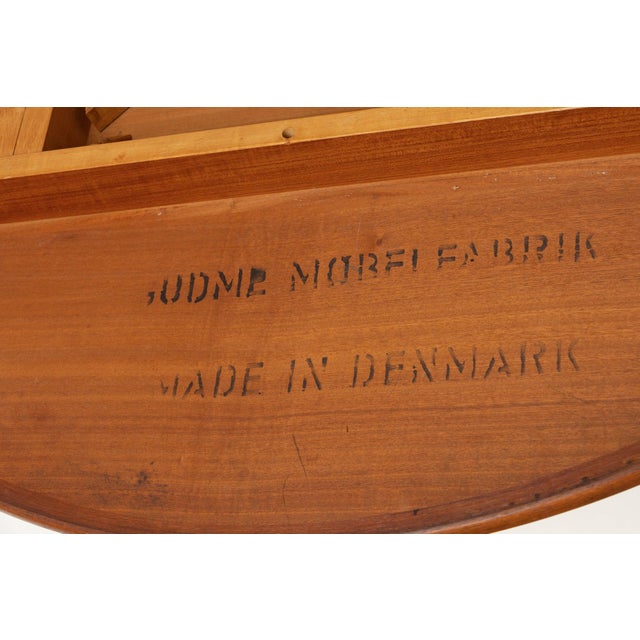 Danish Extending Dining Table in Teak from Gudme Mobelfabrik, 1960s For Sale - Image 9 of 11